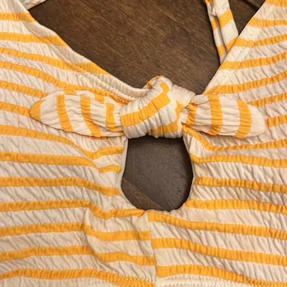Yellow and White stripe bikini size medium from Cabana Del Sol - Picture 7 of 8